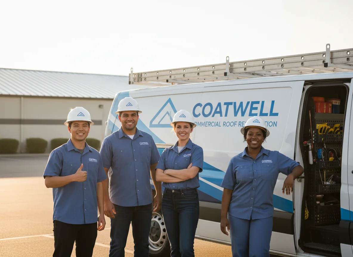 Commercial roof coating company in Parrott, VA